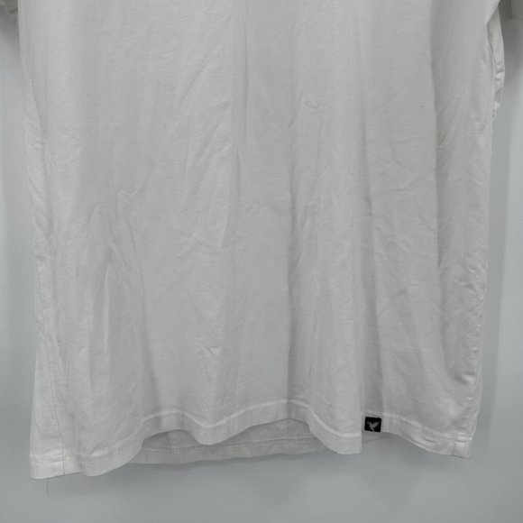Birddogs White Short Sleeve Bird Design Stretch T-Shirt Size Large - Picture 3 of 8